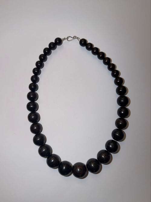 Beaded Ebony Necklace